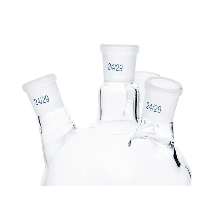 Glass Flask with Four Necks